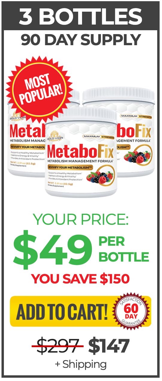 MetaboFix - 6 bottles